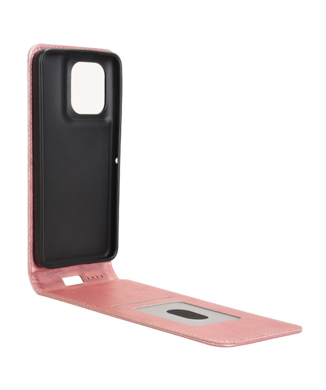 Monza - Housse Verticale Motorola Edge 50 avec Porte-Carte