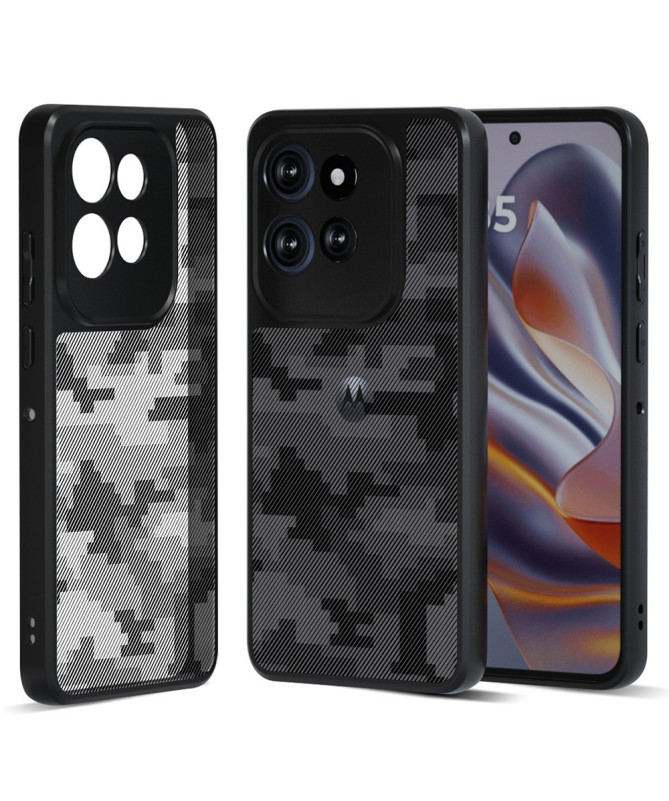 Coque Motorola Edge 50 camouflage pixel
