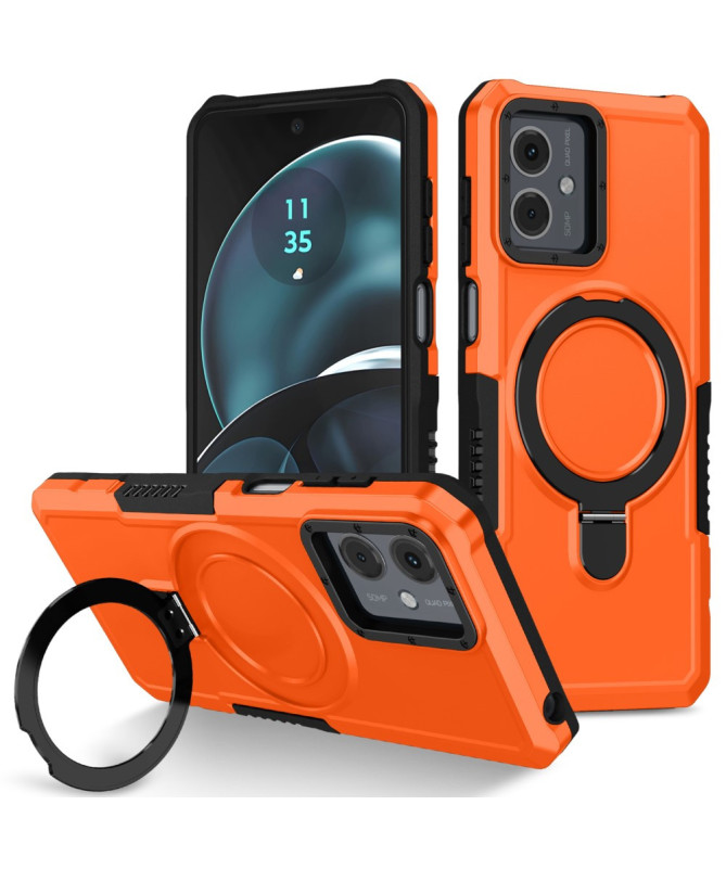 Coque Moto G14 Hybride avec Anneau et Support