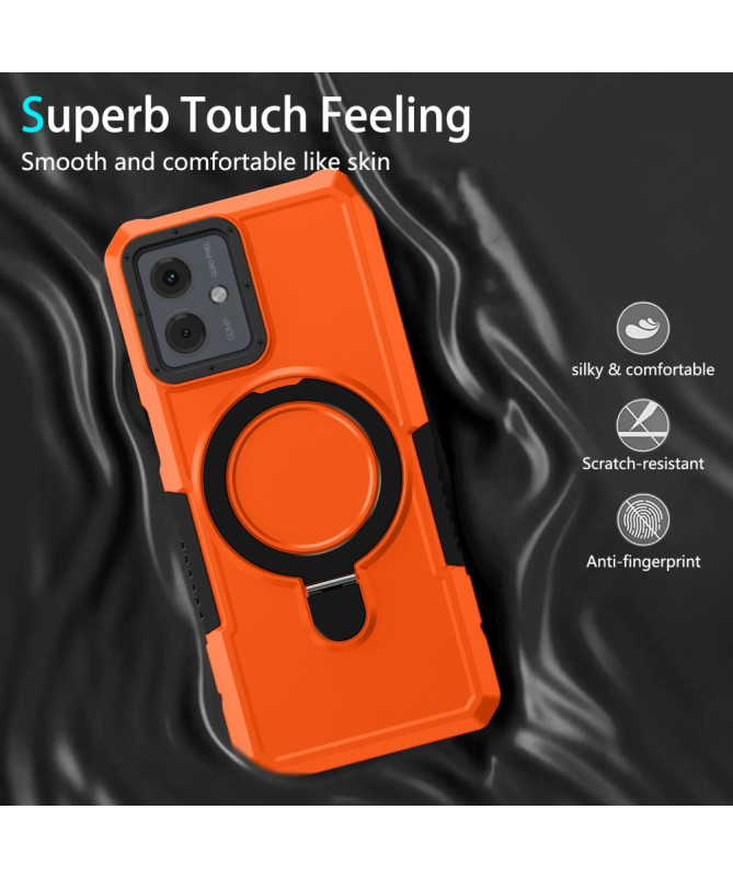 Coque Moto G14 Hybride avec Anneau et Support