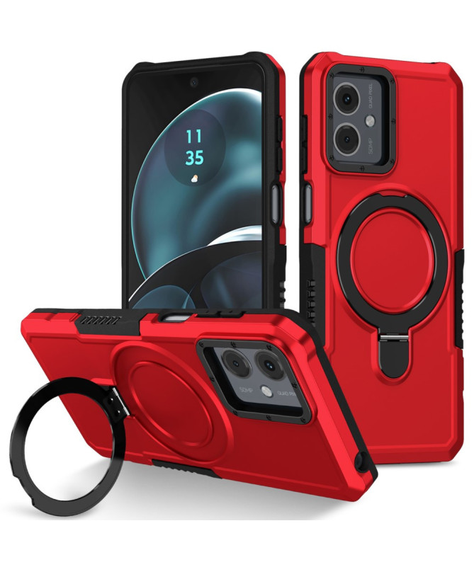 Coque Moto G14 Hybride avec Anneau et Support