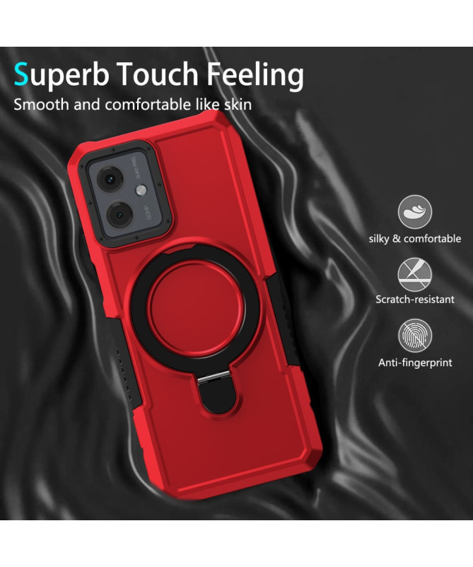 Coque Moto G14 Hybride avec Anneau et Support