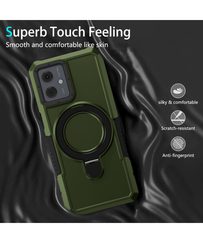 Coque Moto G14 Hybride avec Anneau et Support