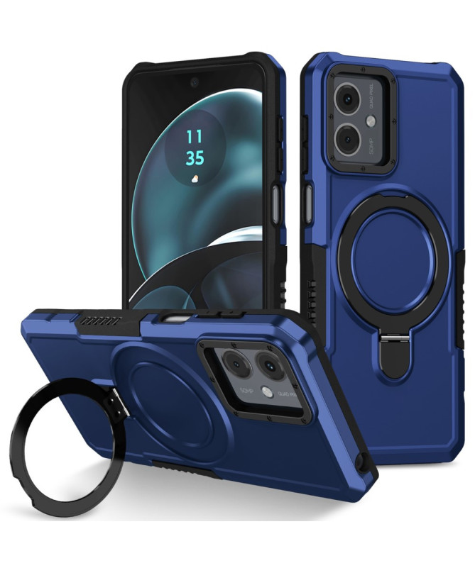 Coque Moto G14 Hybride avec Anneau et Support