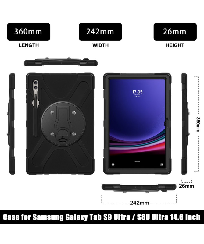 Coque Samsung Galaxy Tab S10 Ultra | Protection Antichoc avec Support 