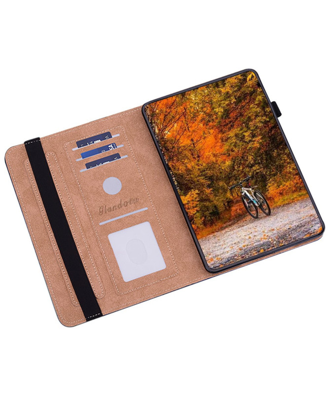 Housse Samsung Galaxy Tab S10 Ultra | Portefeuille Motif Feuilles