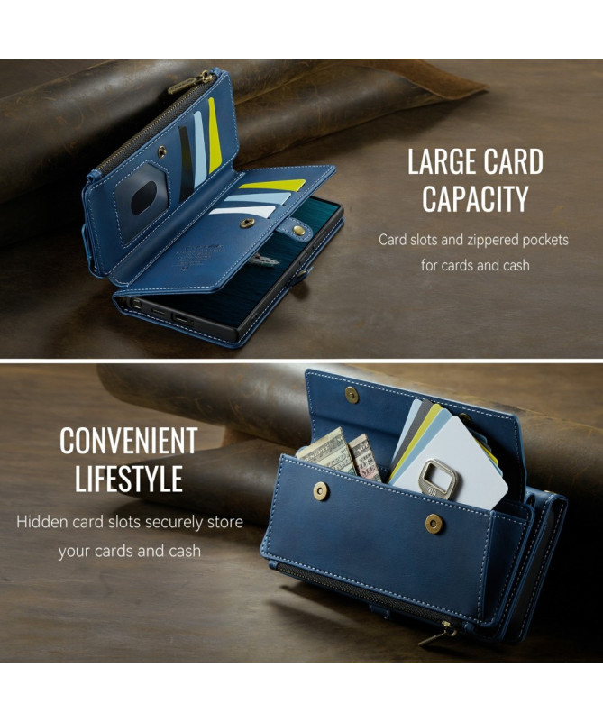 CaseMe C39 | Housse Portefeuille Samsung Galaxy S25 Ultra