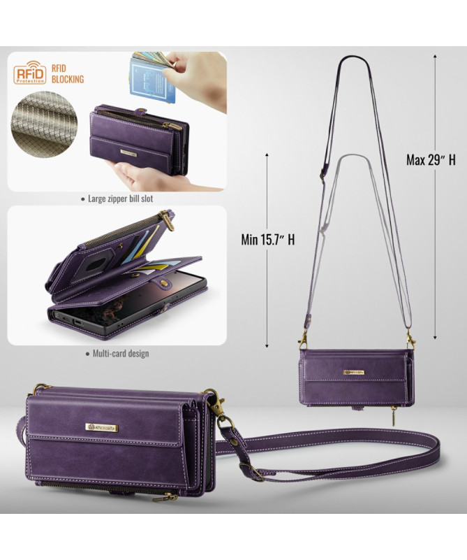 CaseMe C39 | Housse Portefeuille Samsung Galaxy S25 Ultra