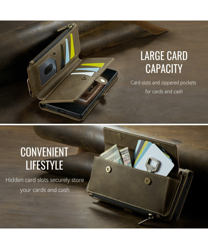 CaseMe C39 | Housse Portefeuille Samsung Galaxy S25 Ultra
