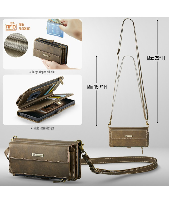 CaseMe C39 | Housse Portefeuille Samsung Galaxy S25 Ultra