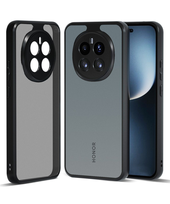 Coque Honor Magic 7 Pro transparente noire mate