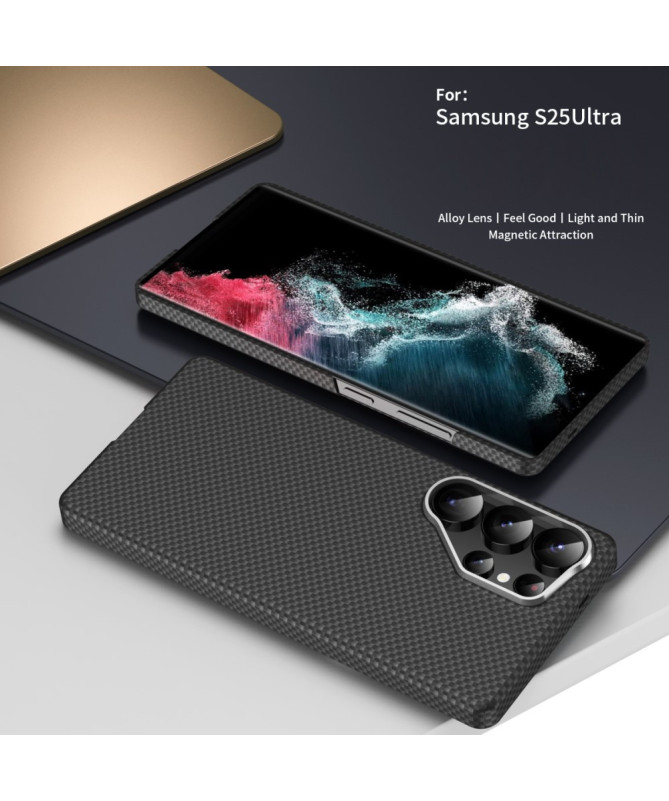 Coque Samsung Galaxy S25 Ultra Carbon MagSafe