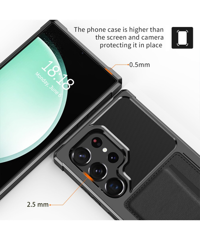 Coque Samsung Galaxy S25 Ultra ZM02 Porte-carte