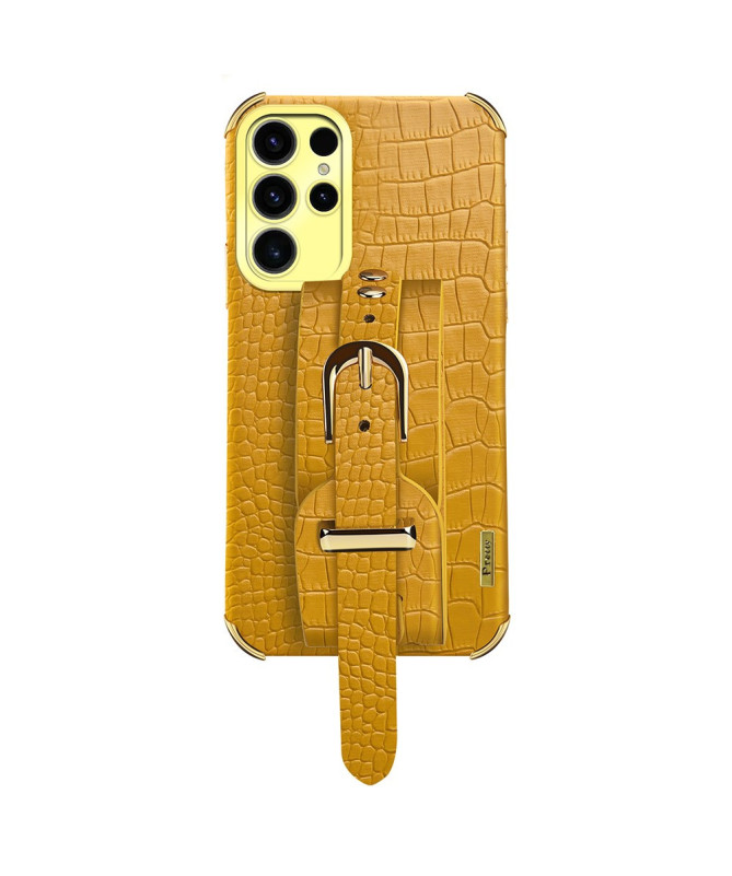 Coque Samsung Galaxy S25 Ultra Croco avec Sangle