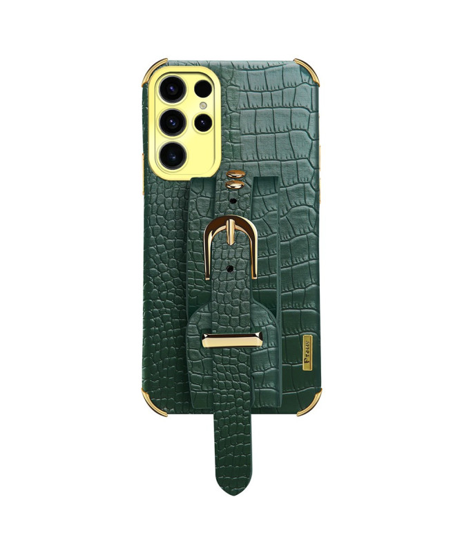 Coque Samsung Galaxy S25 Ultra Croco avec Sangle