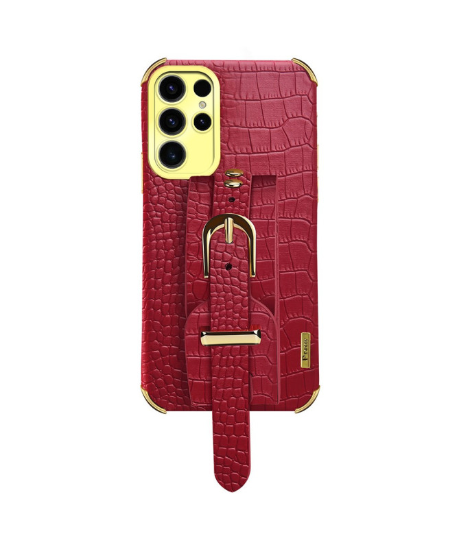 Coque Samsung Galaxy S25 Ultra Croco avec Sangle