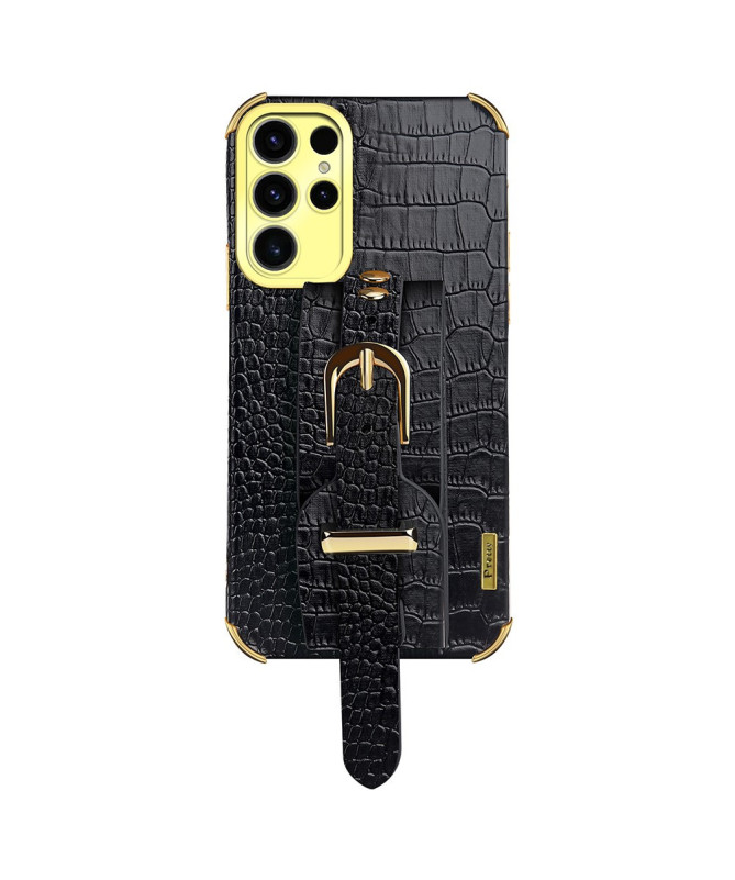 Coque Samsung Galaxy S25 Ultra Croco avec Sangle