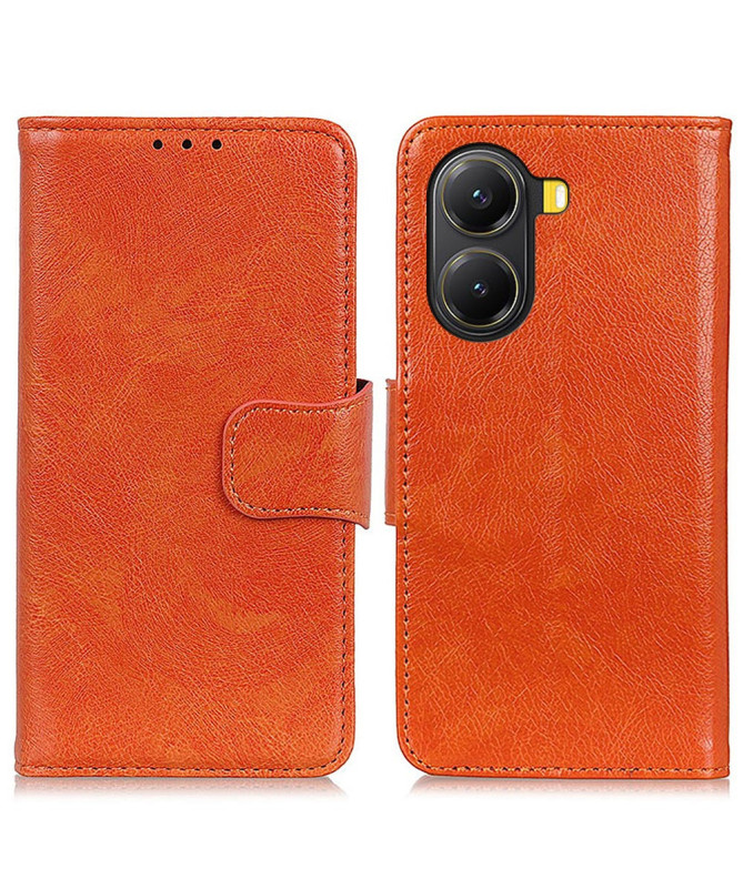 Housse Poco X7 Pro Style Cuir Vieilli