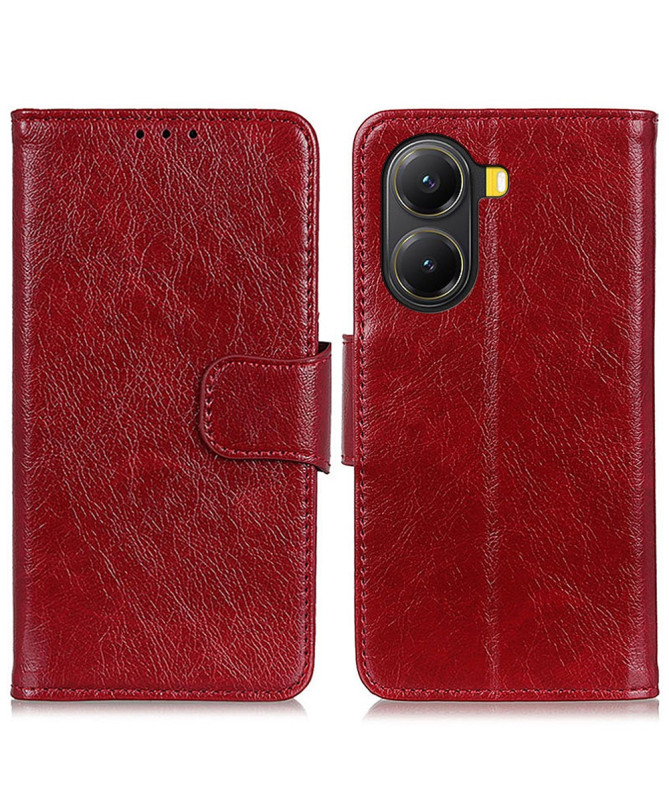 Housse Poco X7 Pro Style Cuir Vieilli