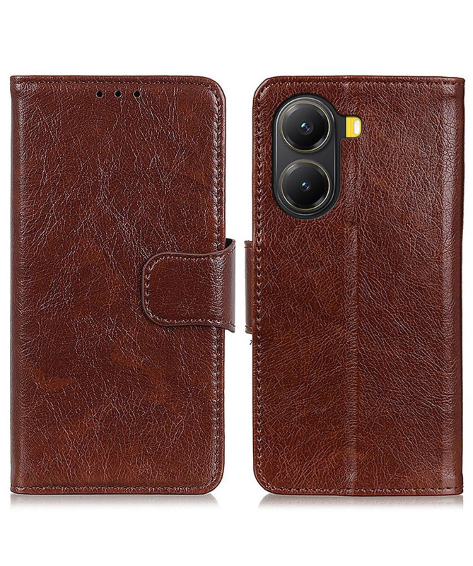 Housse Poco X7 Pro Style Cuir Vieilli