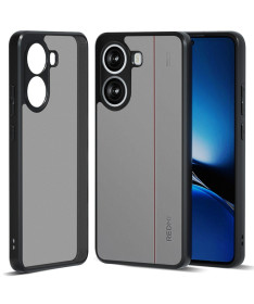 Coque Poco X7 Pro transparente noire mate
