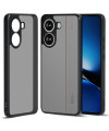 Coque Poco X7 Pro transparente noire mate