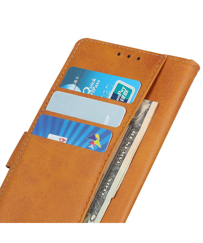 Housse Poco X7 Pro Marius effet cuir mat