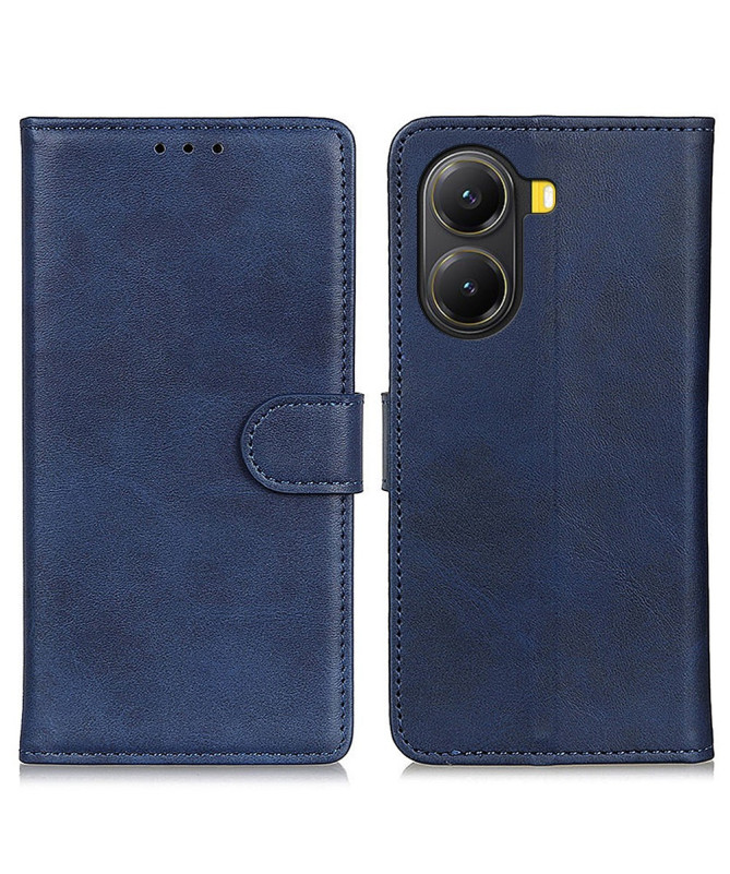 Housse Poco X7 Pro Marius effet cuir mat