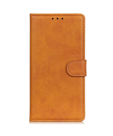 Housse Poco X7 Pro Marius effet cuir mat