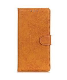 Housse Poco X7 Pro Marius effet cuir mat