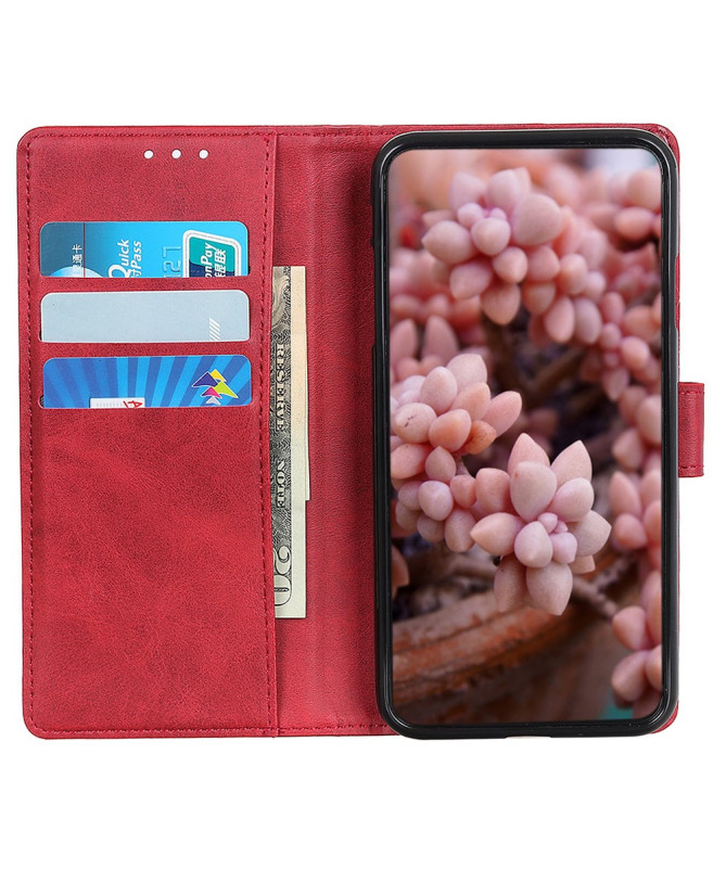 Housse Poco X7 Pro Marius effet cuir mat