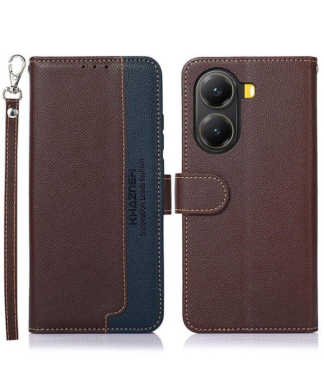 Housse Poco X7 Pro KHAZNEH coutures apparentes