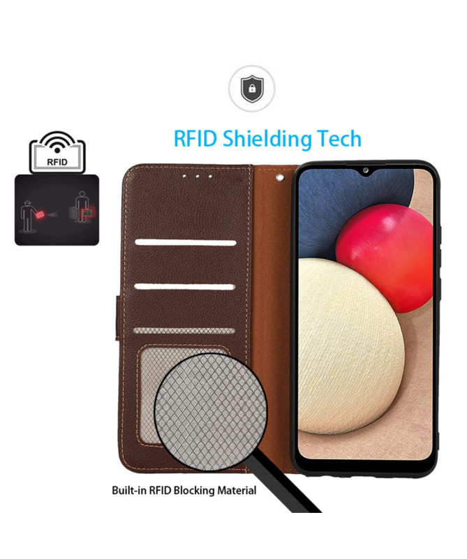 Housse Poco X7 Pro KHAZNEH coutures apparentes