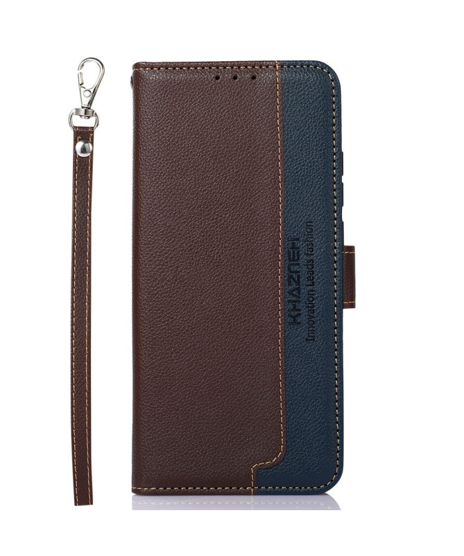 Housse Poco X7 Pro KHAZNEH coutures apparentes