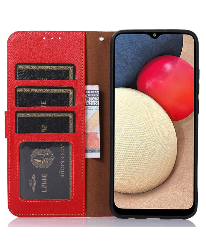 Housse Poco X7 Pro KHAZNEH coutures apparentes