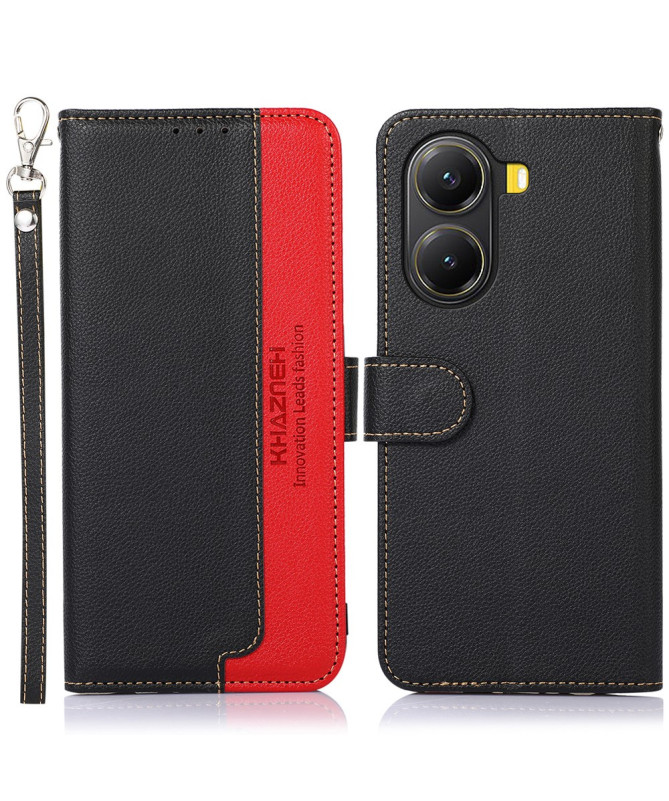 Housse Poco X7 Pro KHAZNEH coutures apparentes