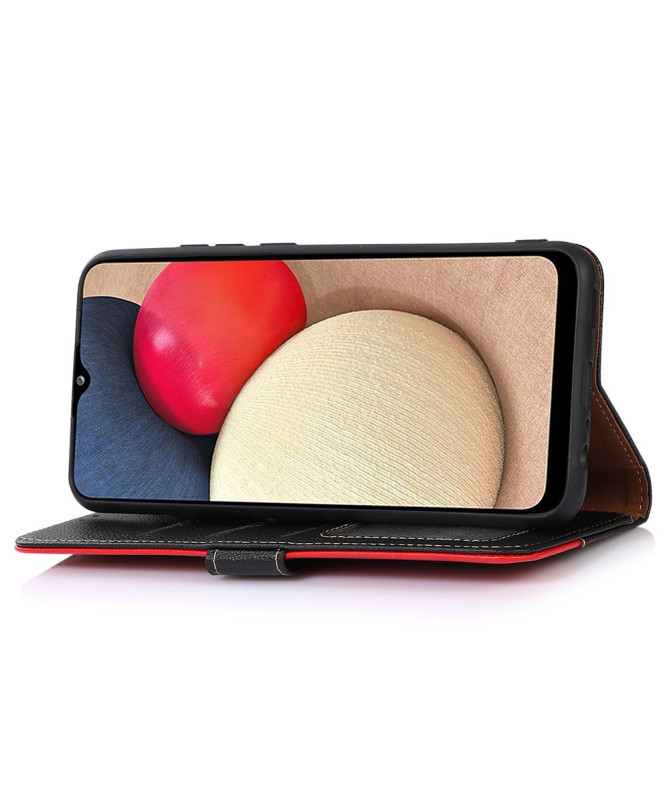 Housse Poco X7 Pro KHAZNEH coutures apparentes