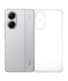 Coque Poco X7 Pro transparente angles renforcés