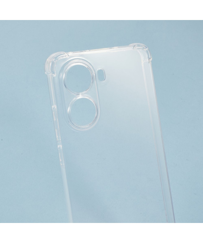 Coque Poco X7 Pro transparente angles renforcés