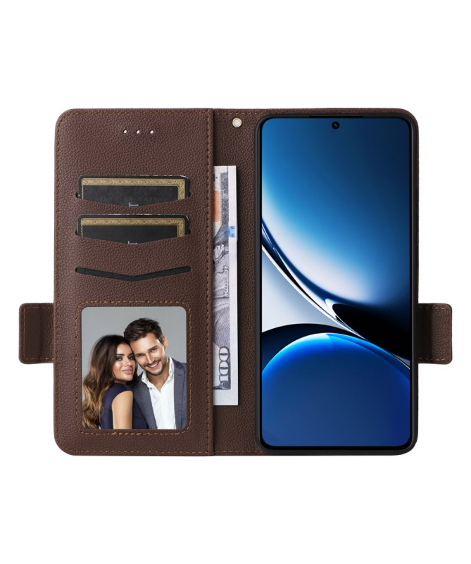 FOLKEN | Housse Poco X7 Pro effet cuir à Lanière