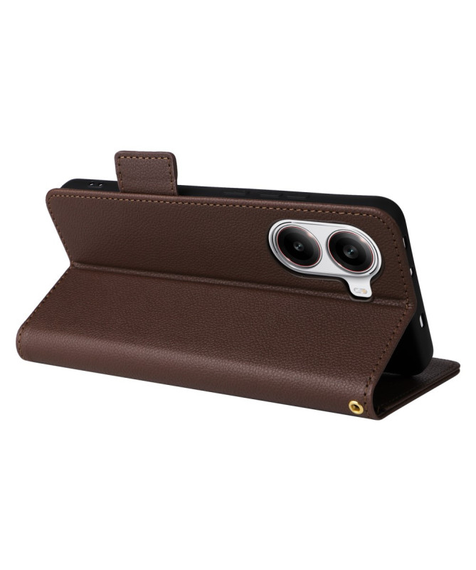 FOLKEN | Housse Poco X7 Pro effet cuir à Lanière