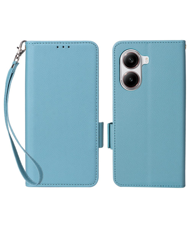 FOLKEN | Housse Poco X7 Pro effet cuir à Lanière