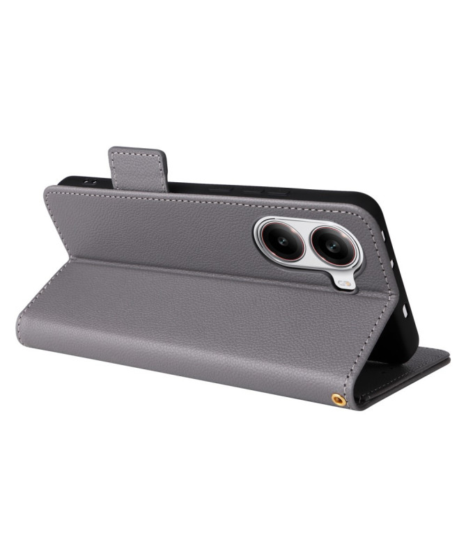 FOLKEN | Housse Poco X7 Pro effet cuir à Lanière