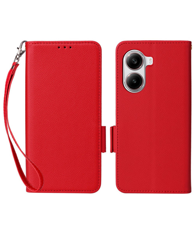 FOLKEN | Housse Poco X7 Pro effet cuir à Lanière