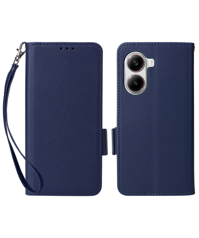 FOLKEN | Housse Poco X7 Pro effet cuir à Lanière