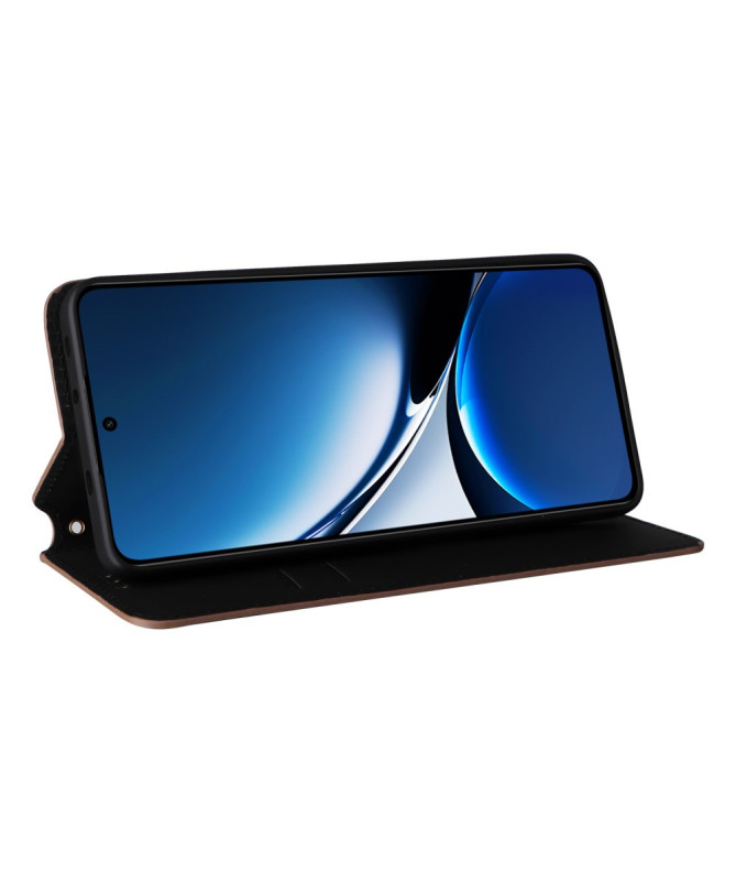 Housse Poco X7 Pro flip cover design géométrie