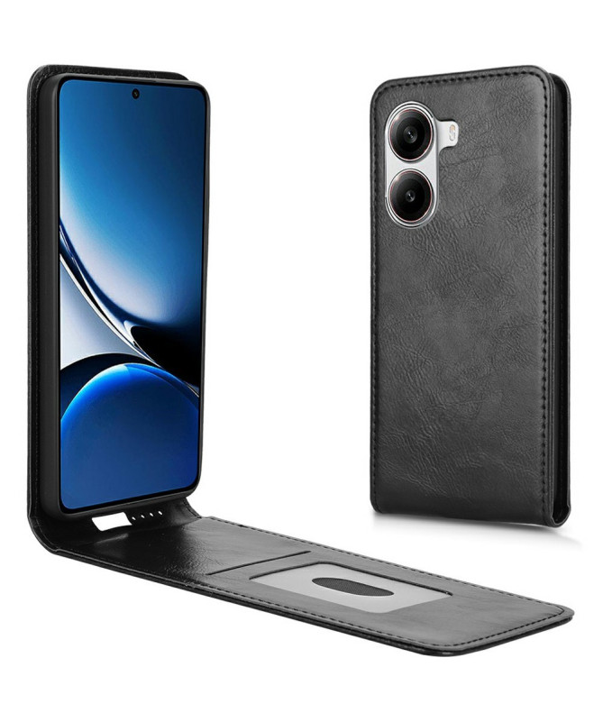 Monza - Housse Verticale Poco X7 Pro avec Porte-Carte