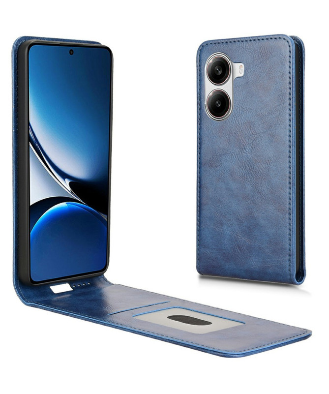 Monza - Housse Verticale Poco X7 Pro avec Porte-Carte