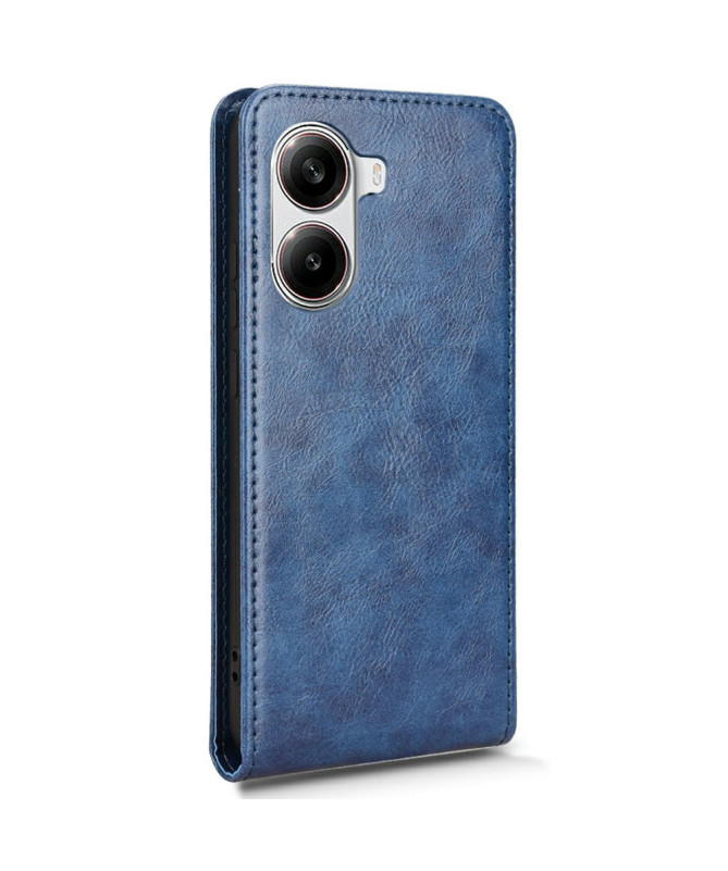 Monza - Housse Verticale Poco X7 Pro avec Porte-Carte