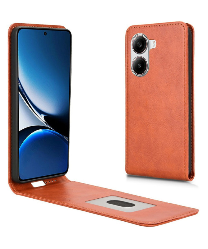 Monza - Housse Verticale Poco X7 Pro avec Porte-Carte